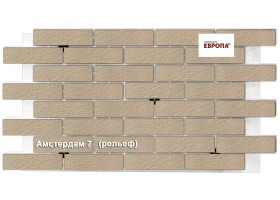 Термопанель Европа Амстердам 7 рельеф