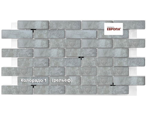 Термопанель Европа Колорадо 1 рельеф Термопанель Европа Колорадо 1 рельеф