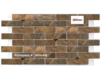 Термопанель Европа Колорадо 4 рельеф
