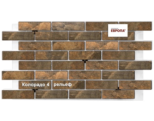 Термопанель Европа Колорадо 4 рельеф Термопанель Европа Колорадо 4 рельеф