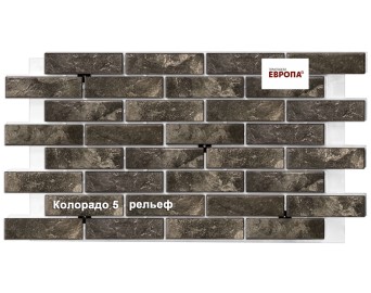 Термопанель Европа Колорадо 5 рельеф
