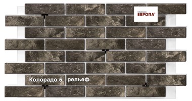Термопанель Европа Колорадо 5 рельеф