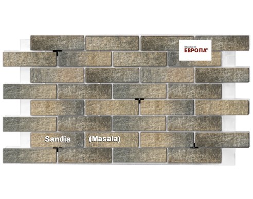 Термопанель Европа SANDIA (Masala) 